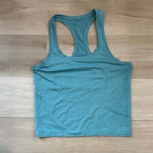 lululemon athletica Teal Racerback Tank Top